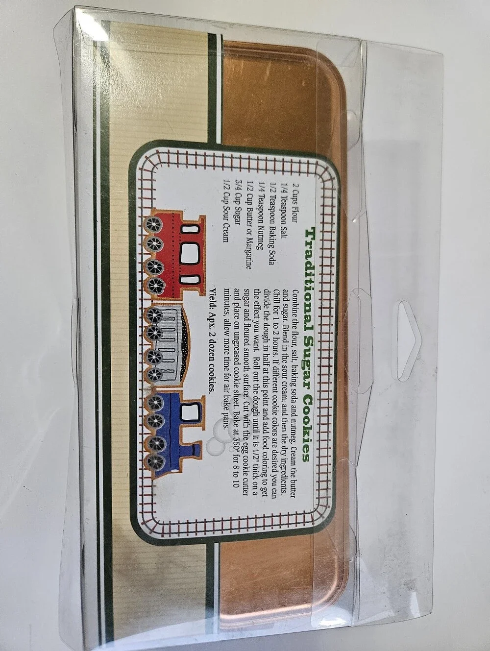 Global Decor Copper Plated Train Cookie Cutters 3pc Chew Chew Special From 2003